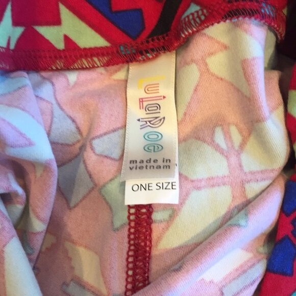 OS NWOT LuLaRoe Leggings - Picture 3 of 3